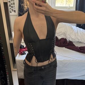 White Fox Bustier top